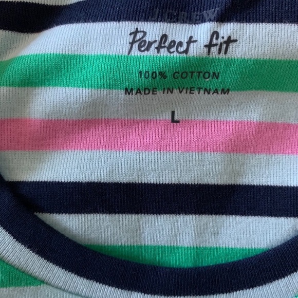 J. Crew Perfect Fit Tee - Med. & Large - NWT - Picture 3 of 4